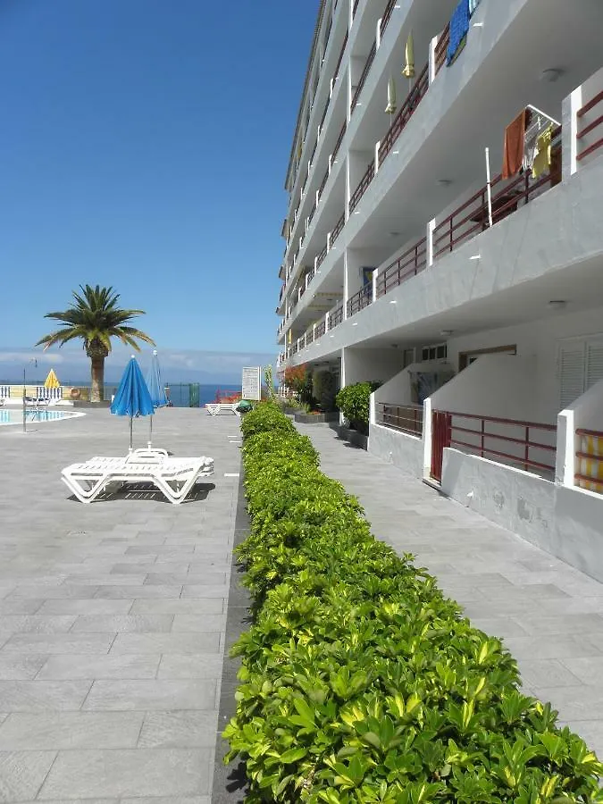 First Line Beach Apartment With Ocean View La Arena Puerto de Santiago  Spain